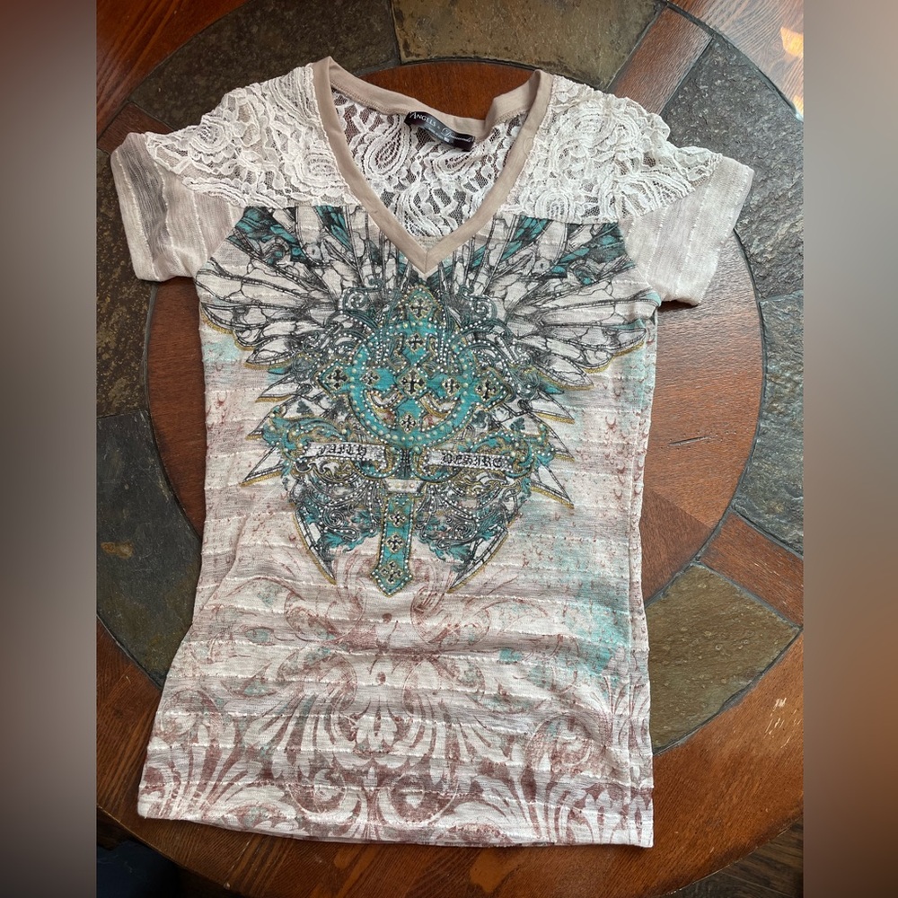 Angela and Diamonds Tee